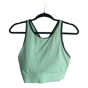 Fabletics Ella High Impact Sports Padded Bra Top Blue Womens Size M